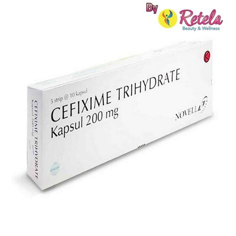 Jual CEFIXIME 200MG 1 STRIP 10 CAPSUL Shopee Indonesia