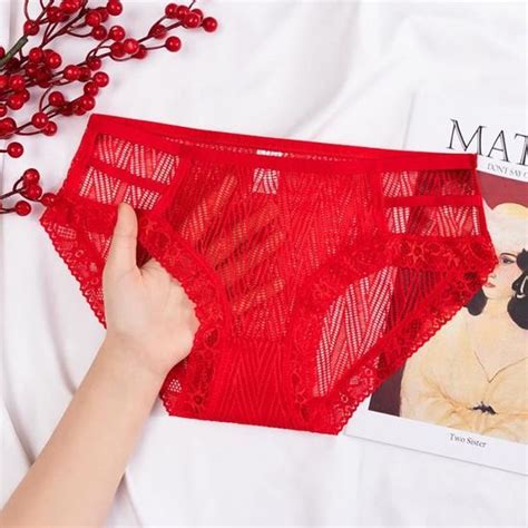 Culotte Slip Giczi Culotte Sexy Pour Femmes Sous V Tements Transparents Lingerie Ajour E