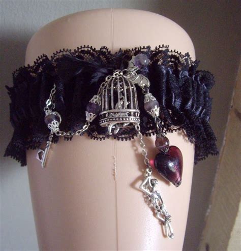 Best Gothic Steampunk Handmade Wedding Garters Cosplay Images On