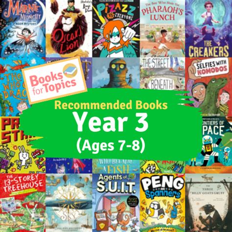 Best Books For Year 3 Recommended New Books