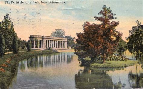 The Peristyle Pavilion In New Orleans City Park Was Constructed In