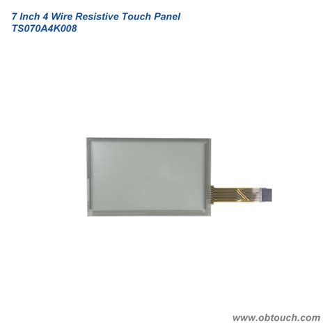 Inch Wire Resistive Touch Screen Panel Ts A K Obeytouch