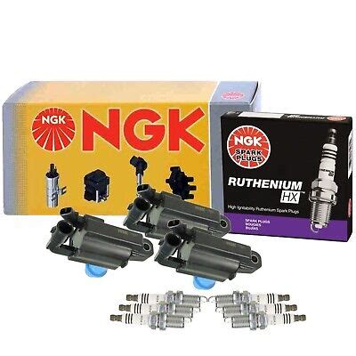 Ngk Cop Ignition Coils Ruthenium Hx Spark Plugs Kit For Lexus