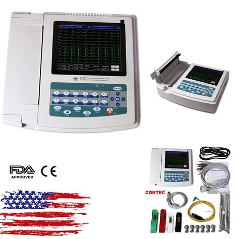 Ecg G Ecg Machine Electrocardiograph Digital Lead Ekg Machine Usb