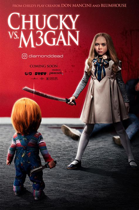 Chucky Vs M3gan Chucky Vs Megan By Diamonddead Art On Deviantart