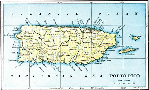 Puerto Rico Map