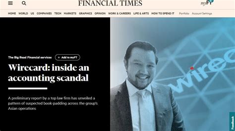 Wirecard Verklagt Die Financial Times Manager