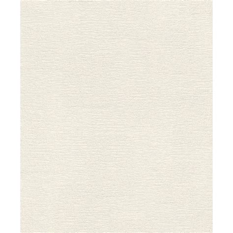 Geometric Weave Textured White Blown Vinyl Wallpaper By Rasch 400229