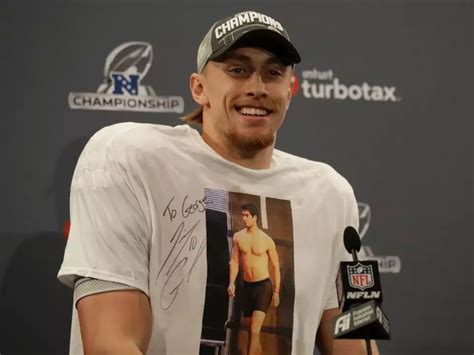 George Kittle Had Jimmy Garoppolo Sign A T Shirt Featuring The