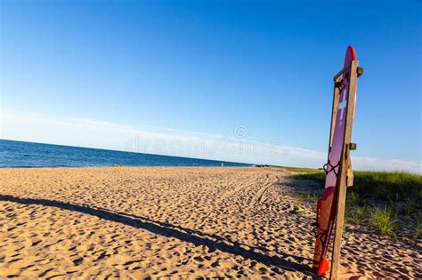 Rescue Station on the Beaches of Chappaquiddick Stock Image - Image of ...