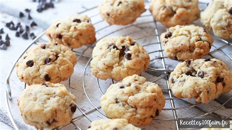 Recette Cookies Chocolat Noir Noix Recettes Faim