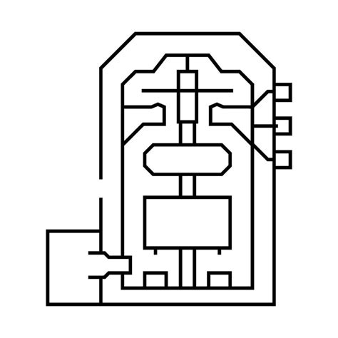 Flywheel Storage Energy Line Icon Illustration 48357613 Vector Art At