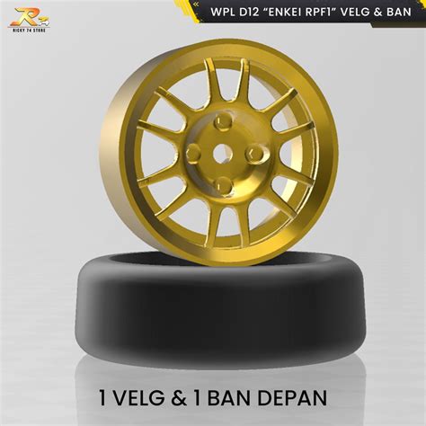 Jual Wpl D Velg Model Enkei Rpf Dan Ban Set Rc Drift D Print