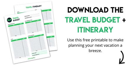 How To Make A Travel Budget In 5 Easy Steps Free Planner