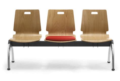 Waiting Benches With Wooden Seat Leyform