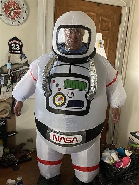 High Quality Adult Inflatable Astronaut Halloween Costume