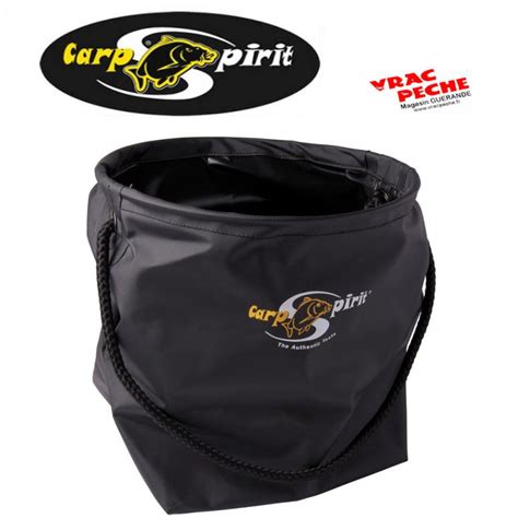 Seau Pliant Foldable Bucket Litres Carpspirit