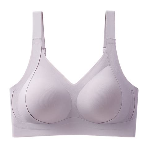 Neuxse Women Bra Nude Adjustable Pull And Drop Large Size Underwear