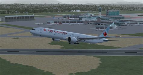 Fs Fsx Boeing 777 300 Air Canada