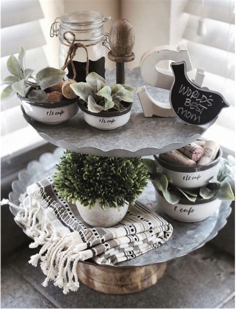 Inspiring Tiered Tray Style Ideas For Spring And Easter Montana