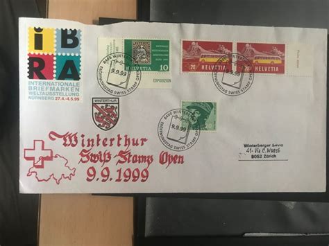 Schweiz Sonderstempel Winterthur Swiss Stamp Open Kaufen