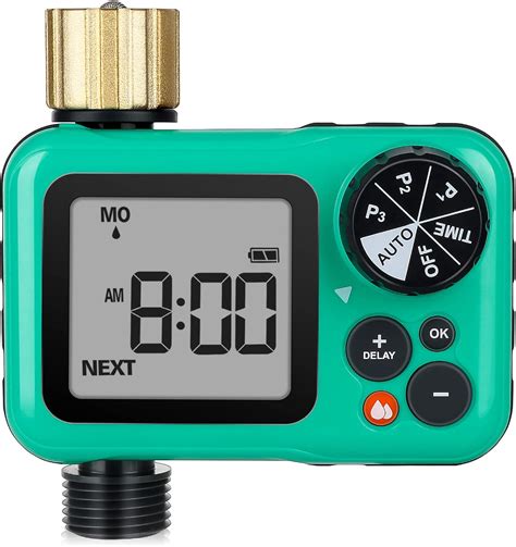 RESTMO Dual Mode Sprinkler Timer Interval 7 Day Programmable Water