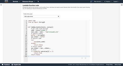 Code Evaluation With Aws Lambda And Api Gateway Real Python