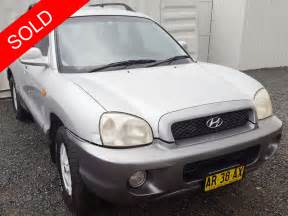 2001 Hyundai Santa Fe Sold Used Vehicle Sales