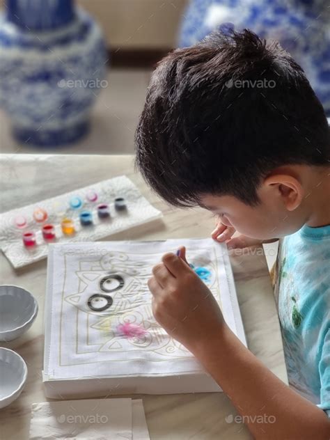 Batik Colouring Stock Photo By Weewendy Photodune