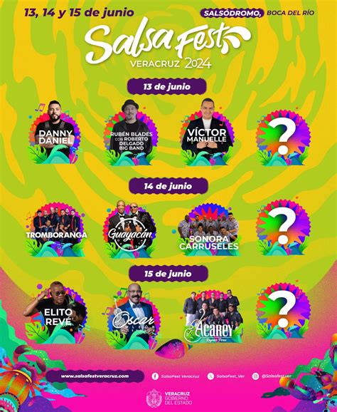 Salsa Fest Veracruz 2024 Programa Ferias México