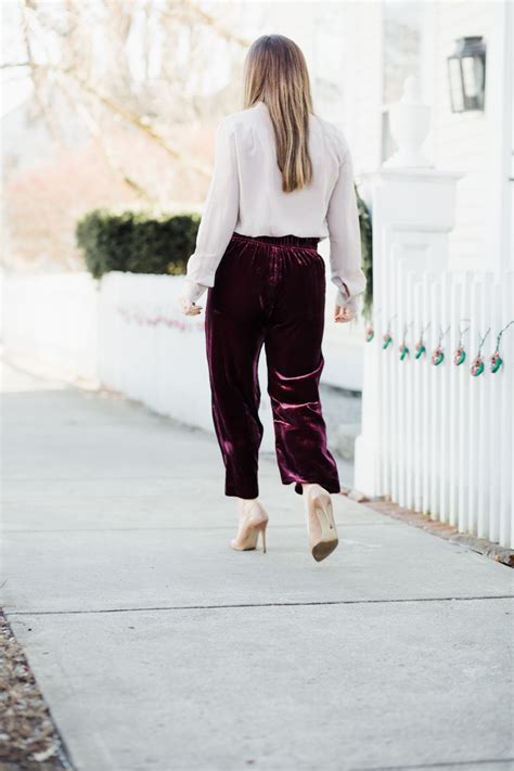 2 Easy Ways To Style Velvet Pants Dress Cori Lynn Pants Velvet