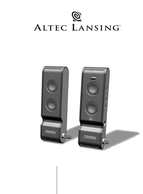 Altec Lansing Xt Handleiding Pagina S