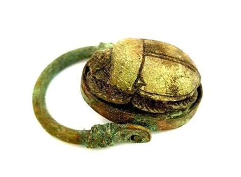 Rare Ring Egyptian Antique Scarab Beetle Amulet Ancient Royal