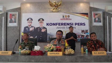 Angka Kriminalitas Di Polres Pemalang Tahun 2022 Menurun Persentase