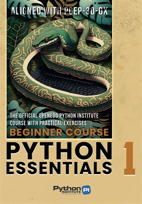 Python Essentials The Official Openedg Python Institute Course Book