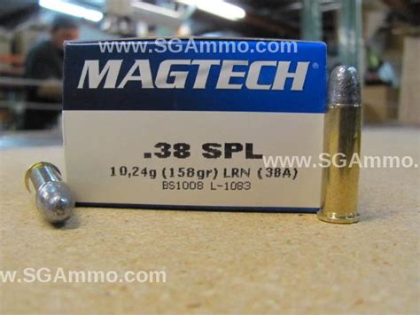 Magtech 38 Special 50 Round 158 Grain Lrn Ammunition Sgammo