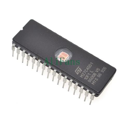 1PCS NEW M27C4001 10F1 27C4001 ST IC EPROM UV 4MBIT 100NS 32CDIP EBay