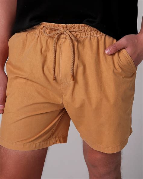 Riachuelo Short Jeans Color Masculino C S El Stico Marrom Pool By