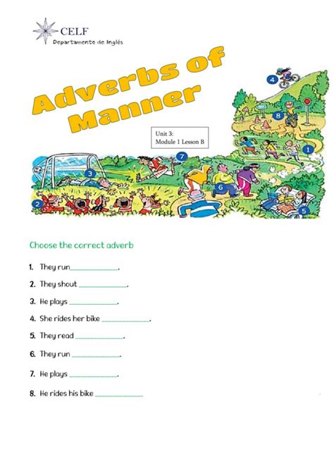 Kinds Of Adverbs Worksheet With Answers Pdf AdverbWorksheets Net