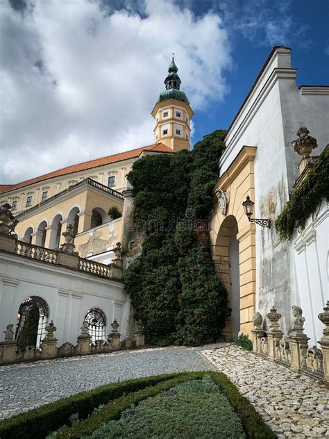 Mikulov Castle stock photo. Image of place, building - 158260448