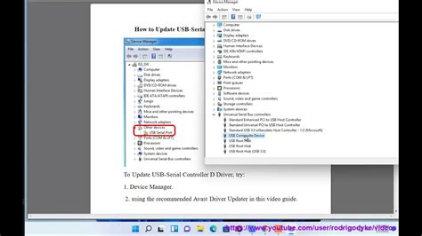 Download And Update Usb Serial Controller D Drivers On Windows 111087