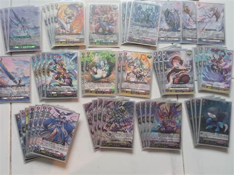 Wts Cardfight Vanguard Dragon Empire Bavsargra Deck Hobbies Toys