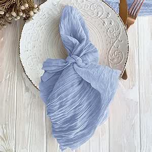 Amazon Packs Gauze Cheesecloth Napkins X Inch Dusty Blue