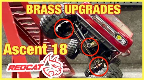 Redcat Ascent Brass Install Youtube