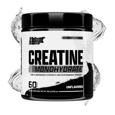 Creatina Monohidratada De Nutrex Glutamina Nutrex 60 Servidas