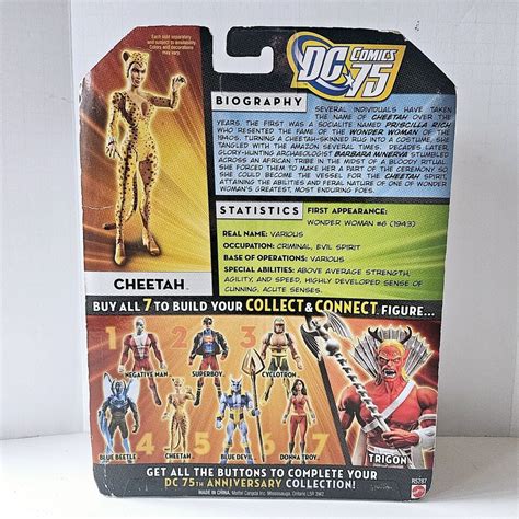 Mattel Dc Universe Classics Cheetah Modern Variant Wave Trigon