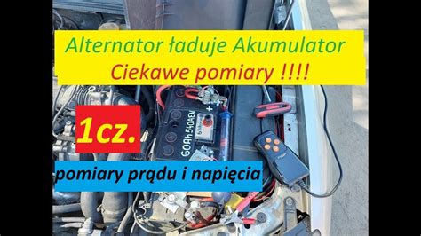 1cz Kiedy alternator ładuje akumulator a kiedy nie pomiary na luzie