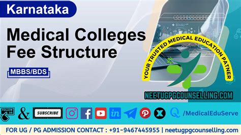 Karnataka Medical Colleges Fees Structure 2024 25 Government And Private Mbbs Colleges Fees Structure