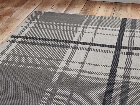 Breeze 6639 Tartan Sand Grey Rugs Modern Rugs Rugs Rug Direct