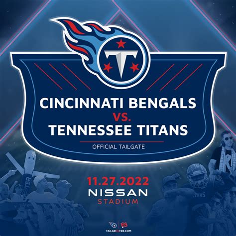 Tailgreeter Nissan Stadium Tailgate Cincinnati Bengals Tennessee